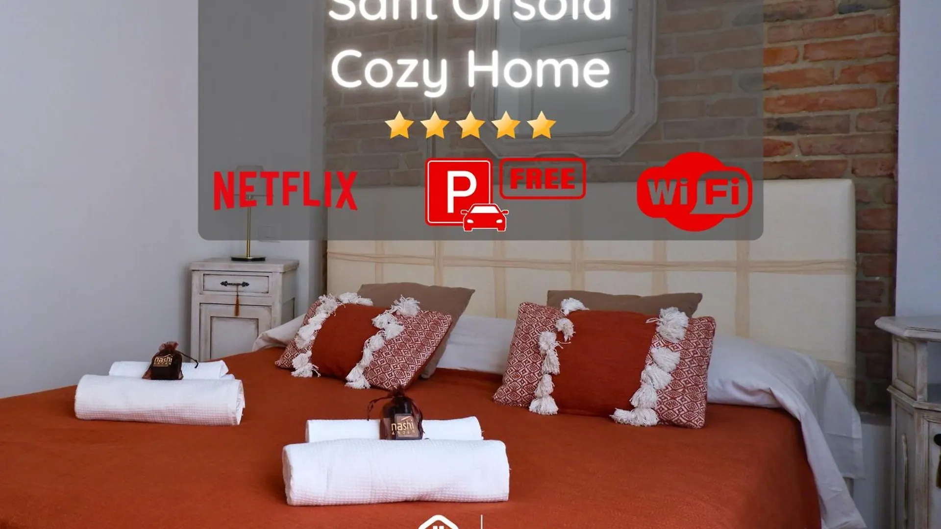 Free Parking & A/C Sant'Orsola Cozy Home Bologna Italy